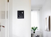 小巧清新現(xiàn)代簡約風(fēng)格60平米一居室玄關(guān)過道裝修效果圖